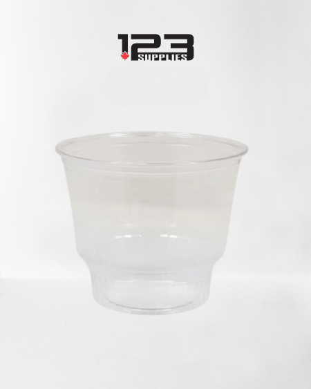 CLEAR PLASTIC DESSERT CUP 10 OZ (500)