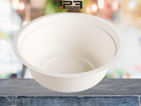 BAGASSE COMPOSTABLE BOWL 16OZ (320)