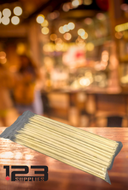 BAMBOO SKEWERS 6" (100)