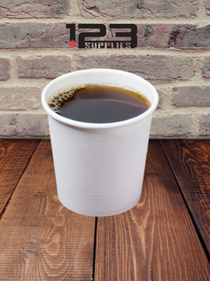 HOT COFFEE CUPS PLAIN 4 OZ (1000) - LIDS NOT INCLUDED