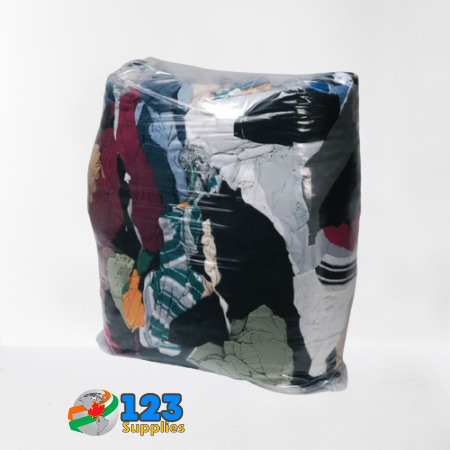 COLOURED T-SHIRT WIPERS 10LB