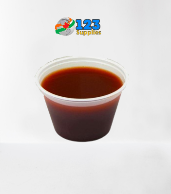 PORTION CUPS 4 OZ CLEAR (250) LIDS NOT INCLUDED