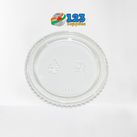 PORTION CUPS 3.25-4 OZ CLEAR LIDS (2500)