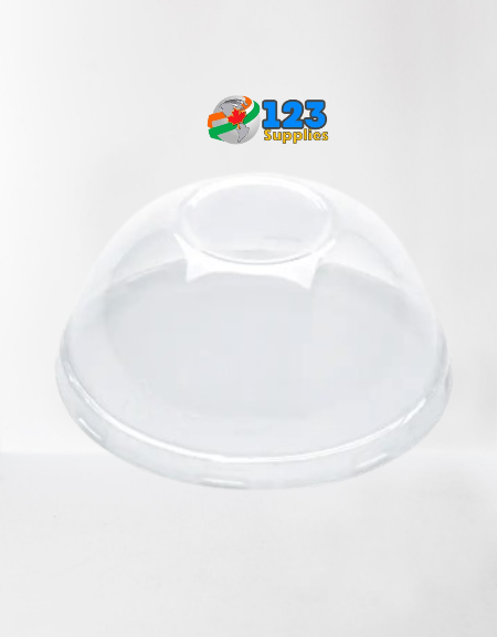 PLASTIC DESSERT LIDS 6-12 OZ - NO HOLE (500)