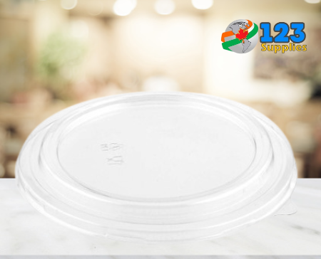 WHITE PAPER SALAD BOWLS LIDS 38 - 50 OZ (300)