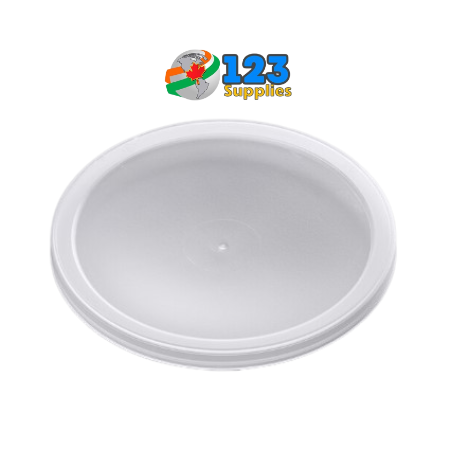 PLASTIC DELI CONTAINER LIDS - HEAVY DUTY - 12- 32 OZ (24)