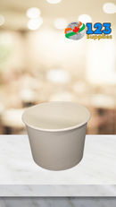 PAPER SOUP CONTAINER 24OZ (500) LIDS NOT INCLUDED