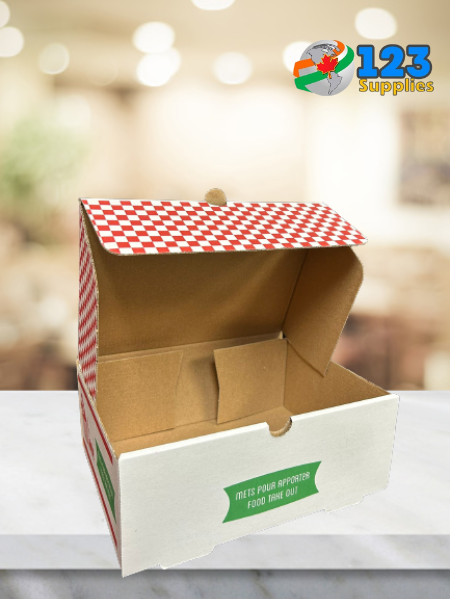 SEASONAL PRINTED TAKE OUT BOX 9 X 6.5 X 3.5 (50)