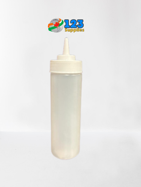 CLEAR SQUEEZE BOTTLE 16OZ