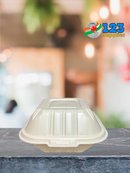 PEBBLE WHITE CONTAINER 5.5" X 5.5" (250)