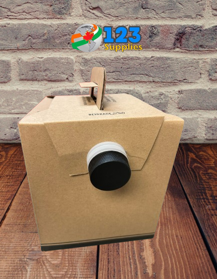 PAPER KRAFT COFFEE TRAVELLER CONTAINER 96OZ (25)