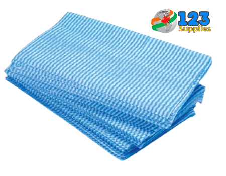FOOD SERVICE WIPERS BLUE 12 X 21 - (150)