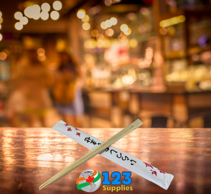 CHOPSTICKS INDIVIDUALLY WRAPPED 9" (3000)