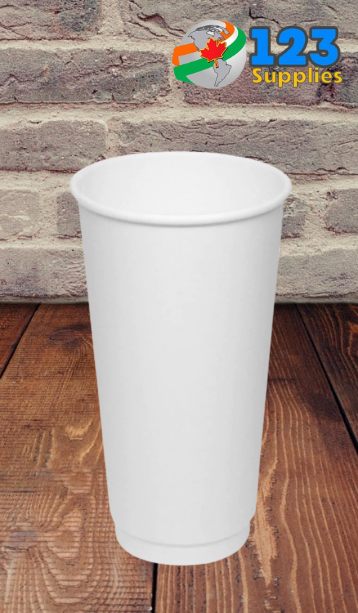 HOT COFFEE CUPS PLAIN 20 OZ (50) - LIDS NOT INCLUDED