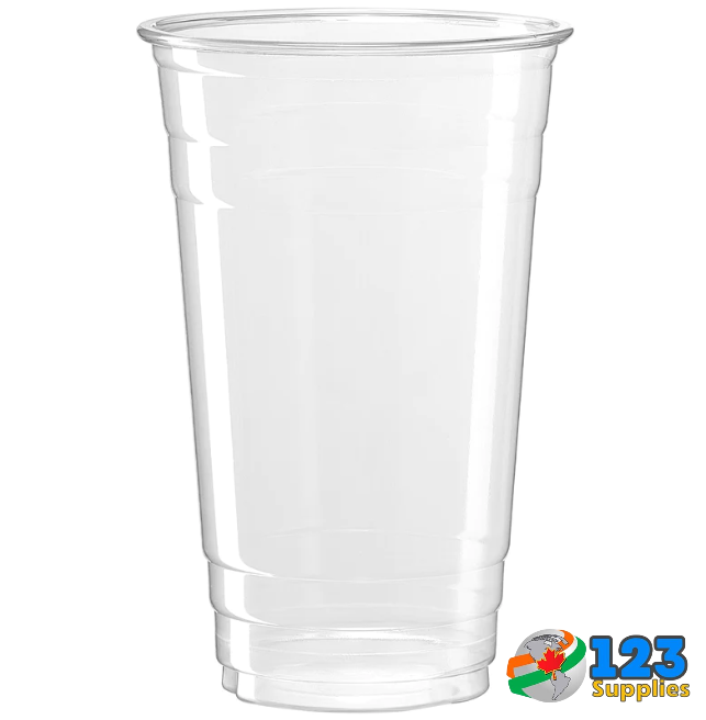 PLASTIC PET CUPS 24 OZ (50)