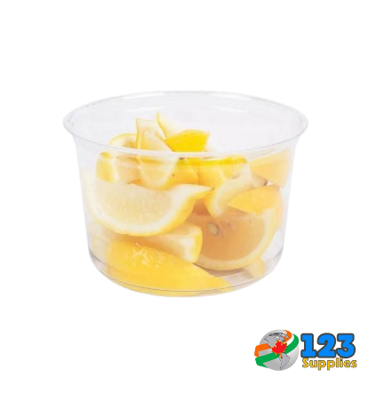 PLASTIC DELI CONTAINERS (lid sold separately) 16 OZ REGULAR CLEAR (50)
