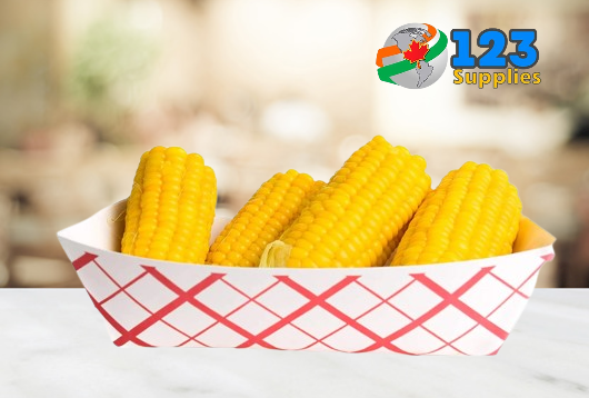 PRINTED FOOD TRAYS 5LB (125)
