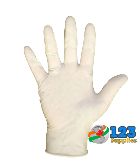 LATEX GLOVES - M (100)