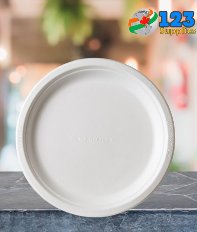 EVERGREEN BIODEGRADABLE PLATES - ROUND 8.75" (500)