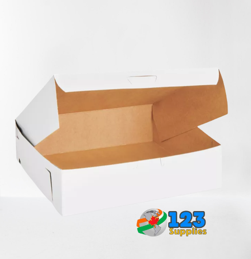 PAPER CAKE BOXES - 9 x 9 x 2.5 (200)