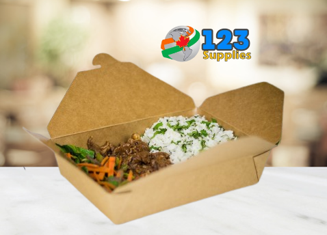 PAPER TAKE-OUT BOXES KRAFT