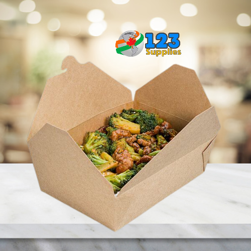 PAPER TAKE-OUT BOXES KRAFT
