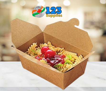 PAPER TAKE-OUT BOXES KRAFT