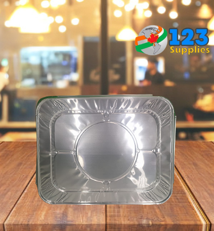 ALUMINUM STEAM TABLE PAN LIDS - HALF SIZE (UNIT)