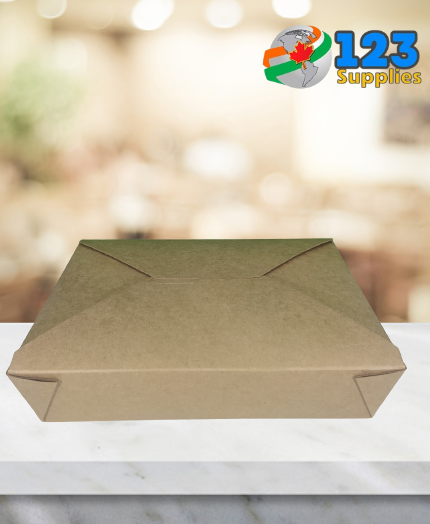 PAPER TAKE-OUT BOXES KRAFT
