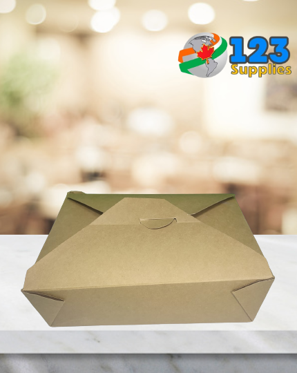 PAPER TAKE-OUT BOXES KRAFT