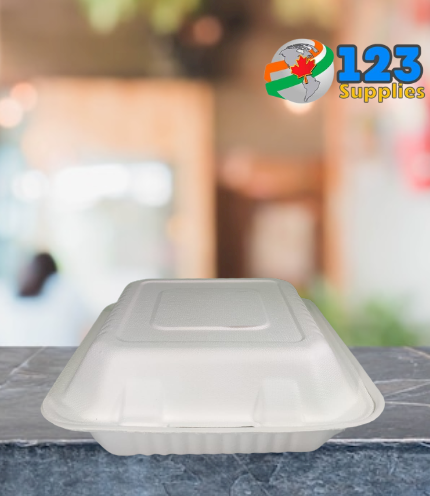 EVERGREEN BIODEGRADABLE CONTAINERS - 9 x 9 x 3 (200)