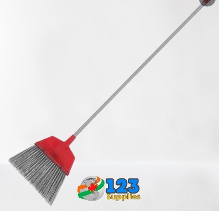 STEEL HANDLE BROOM - 7" BRISTLE