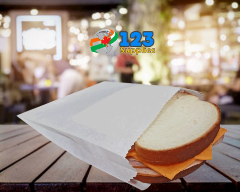 GREASE PROOF SANDWICH BAGS - JUMBO (1000)