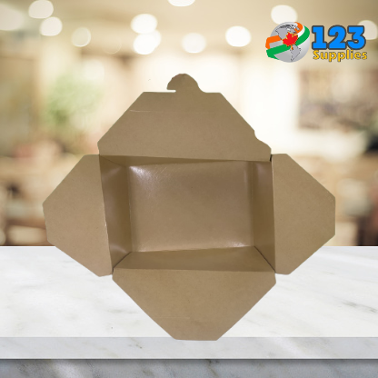 PAPER TAKE-OUT BOXES KRAFT