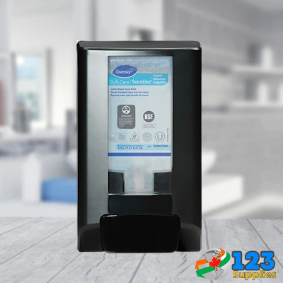 HAND SOAP DISPENSER - MANUAL BLACK