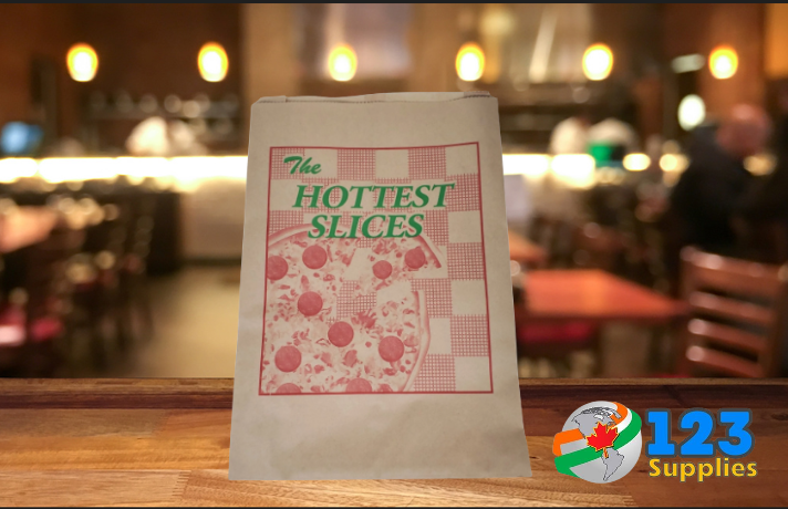 PIZZA SLICE BAGS -  12 x 2.5 x 15" (500)