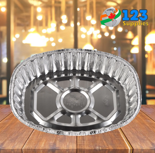 ALUMINUM ROASTER PANS - OVAL (UNIT)